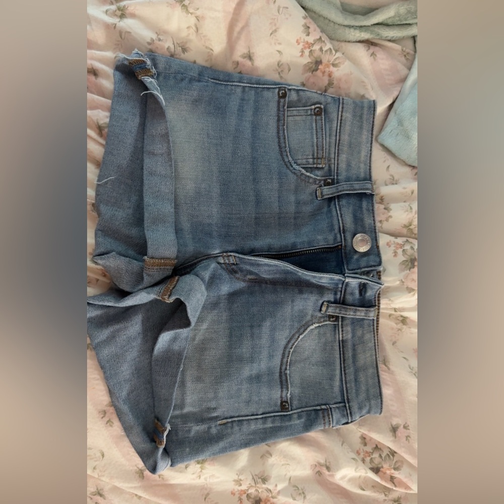 American Eagle Outfitters Blue Classic Denim Shorts